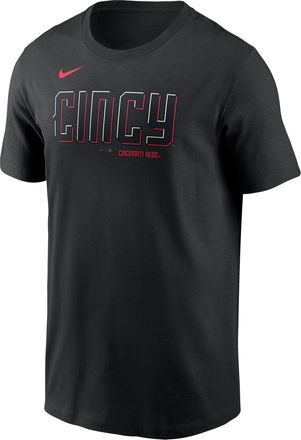 Nike Elly De La Cruz Cincinnati Reds Nike Mens MLB T-Shirt in Black | N19900ARE9-S79