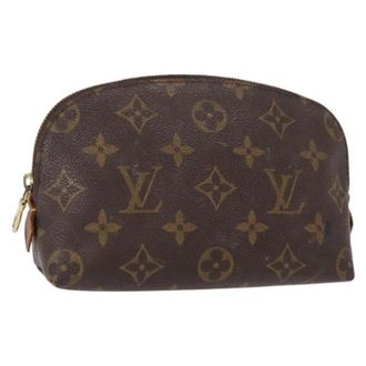 Louis Vuitton Pre-owned Canvas Clutch - Dames - Vintage Clutch - Bruin - ONE Size - Vintage