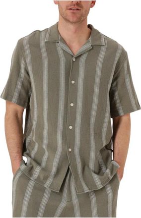 Selected Heren, Overhemden, Groen, Maat: XL