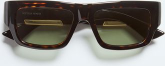 Bottega Veneta Occhiali Da Sole Squadrati Dash - Bottega Veneta
