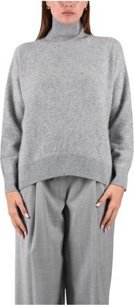 Max Mara Coltruien - Dames - Truien - Grijs - Maat: S Wol