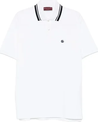 Gucci Tipped Collar Polo Shirt