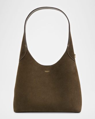 Coach Brooklyn 28 Suede Shoulder Bag