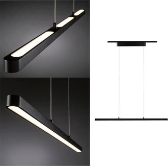 Paulmann Urail Lento Suspensi&oacute;n Negra Mate 42w 1800lm