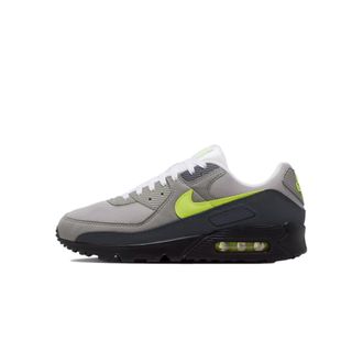 Nike Air Max 90 Black / Neon Yellow - Anthracite IQ0289-010 Mens