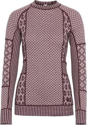 Kari Traa Smekker L/S Merinounterw&auml;sche f&uuml;r Damen | rosa