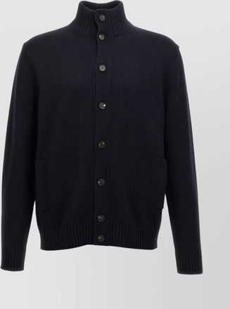 Zanone chioto cardigan featuring front pockets