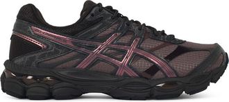 Asics Black Cocoa Powder Gel-Cumulus 16 Synthetic Mesh Sneakers