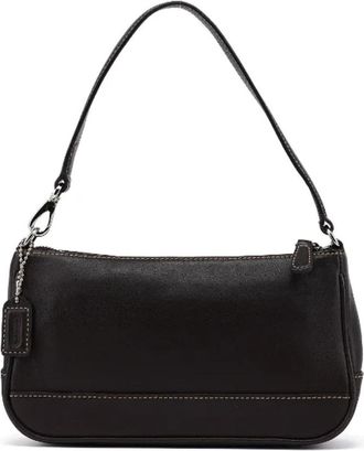 Coach Tweedehands leren handtassen - Dames - Vintage Handtas - Bruin - ONE Size - Leer - Vintage