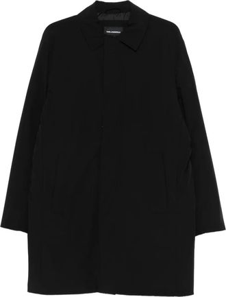 Karl Lagerfeld Cappotto con tasche laterali - Nero