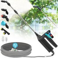 OEM Lanza De Extensi&oacute;n De 43 Pulgadas Para Pulverizadores De Jard&iacute;n Recargables: 3 Configuraciones Ajustables Con Indicador De Nivel De Bater&iacute;a Y Manguera