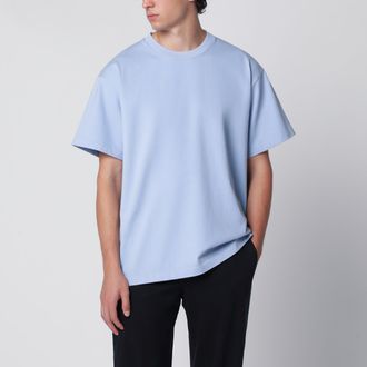 Prada T-shirt azzurro cielo in cotone