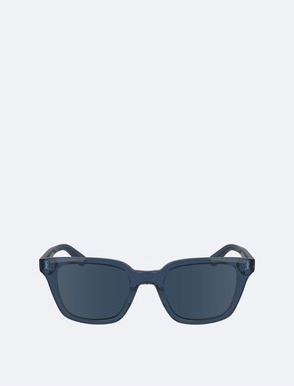 Calvin Klein Classic Rectangle Sunglasses - Blue