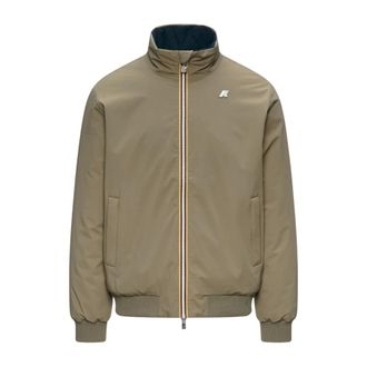 K-Way Arsene St Warm Double Jacket - Heren - Jassen - Groen - Maat: XL Leer