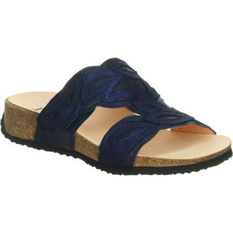 Think Mizzi Floral Sandal in Indigo/Kombi at Nordstrom, Size 10-10.5Us