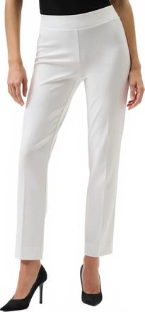 Joseph Ribkoff Classic Straight Pant In White