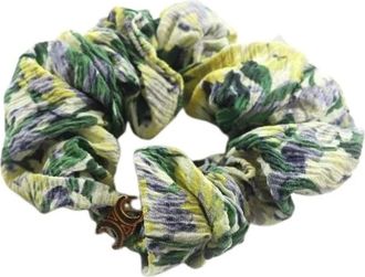 Celine Pre-owned Accessories, female, Multicolor, Size: ONE SIZE Pre-owned Cotton Hair Accessories