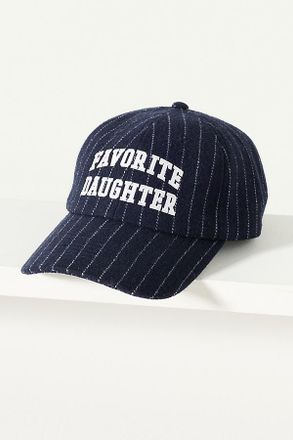Favorite Daughter Cotton Striped Baseball Hat