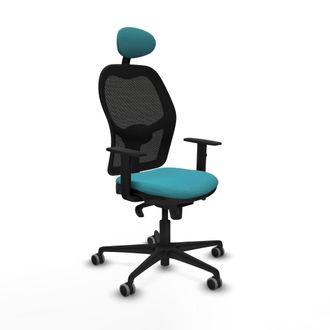 Piqueras y Crespo Silla De Oficina Con Cabecero Jorquera Piqueras Y Crespo 1d036g1 Turquesa