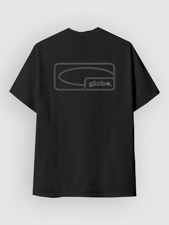 Globe Block T-Shirt schwarz