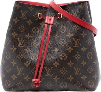 Louis Vuitton Pre-owned Bucket Bags, female, Brown, Size: ONE SIZE Pre-owned Neonoe Bucket Bag
