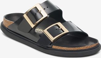 Birkenstock Sandalen aus Glattleder Arizona Droplet