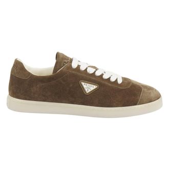 Prada Sneakers, male, Brown, Size: 7 US Lane Sneakers