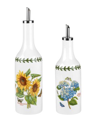 Portmeirion Botanic Garden Oil & Vinegar Drizzler Set