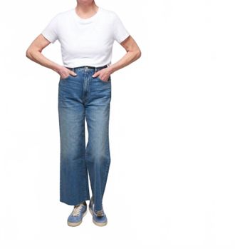 Slvrlake Denim Grace Crop Jean In Blue Bird