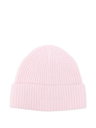 MC2 Saint Barth ribbed beanie hat - women - Wool - One Size - Pink