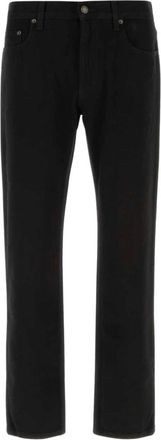Burberry Slim Jeans - Heren - Jeans - Zwart - Maat: W34 Katoen