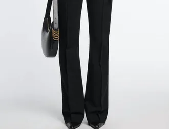 Dorothee Schumacher Punto Milano Bootcut Trousers In Black