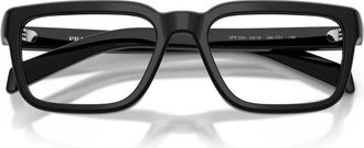 Prada Glasses, unisex, Black, Size: 54 MM Optical Frame