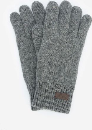 Barbour Womens Barbour Carlton Gloves - Grey - Size: O/S