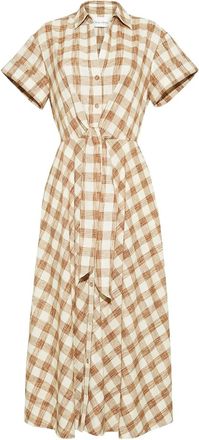 Cara Cara Asbury midi dress - Brown