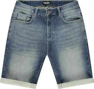 Cars Jeans Jeansbermudas CARS JEANS COLORADO Denim Short, Herren, Gr. XXL, N-Gr, schwarz used, Denim/Jeans, Obermaterial: 76% Baumwolle, 22% Polyester, 2% Elasth
