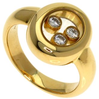 Chopard Yellow Gold (18K) Band Ring (Pre-Owned)