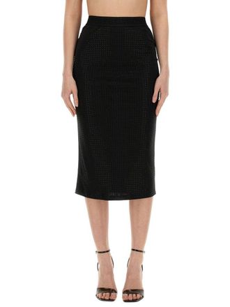 Versace Jeans Couture Crystal Skirt