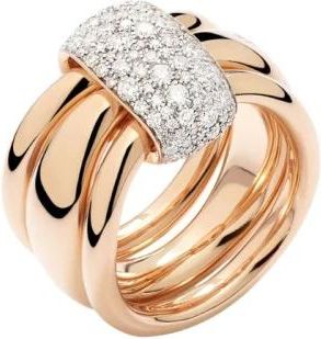 POMELLATO Together Ring - Dames - Ringen - Roze - 56 MM - Accessoires