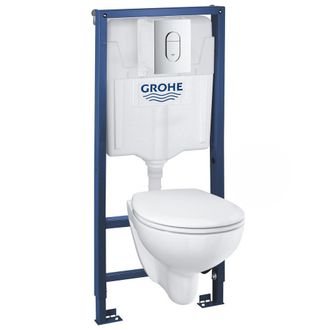 GROHE Nuevo Bau Ceramic Classic Inodoro Sin Borde (39418classic)