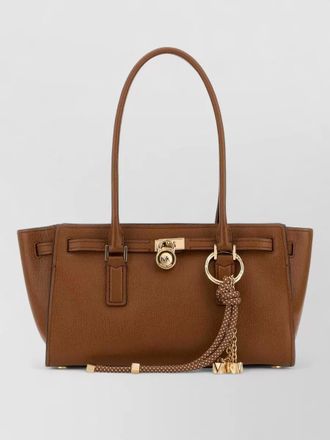 Michael Kors hamilton leather shoulder shopping bag
