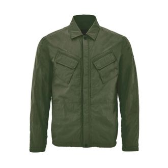 Paul & Shark Giubbino Overshirt - Heren - Zomerjassen - Groen - M - Polyester - Jassen