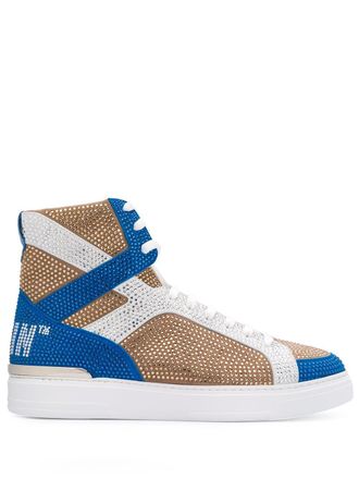 Philipp Plein Sneakers alte Money Beast - Marrone