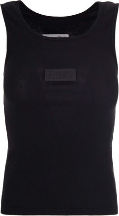 Maison Margiela Fitted Ribbed Jersey Tank Top