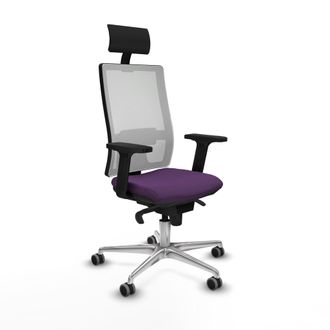 Piqueras y Crespo Piqueras Y Crespo Horna Silla De Oficina Violeta Confortable