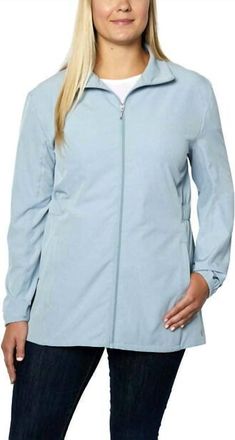 Hang Ten Water Repellant Hybrid Jacket In Blue