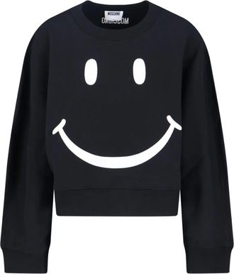 Moschino Maglione Smiley - Nero