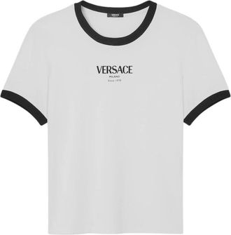 Versace T-Shirts - Dames - T-shirts - Wit - S - Tops