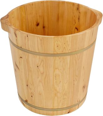 OEM Cubo Para Pedicura, Uso Vers&aacute;til, Dise&ntilde;o Duradero, Madera