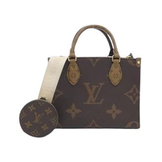 Louis Vuitton Pre-owned OnTheGo Monogram Giant Coated Canvas Tote Bag - Dames - Pre-owned - Bruin - Maat: ONE Size